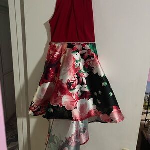 Speechless Kids Vibrant Red Dress